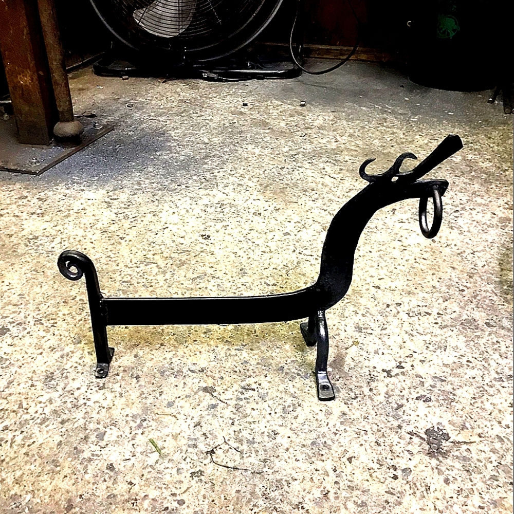 Boot Scraper BlackSmith Handforged Viking Dragon Boot Scraper Rare Whimsy Winter